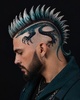 Hair Tattoo Design. Div1. Be+Well Show