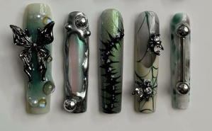 Press-On Tips Embellishment. Div3 