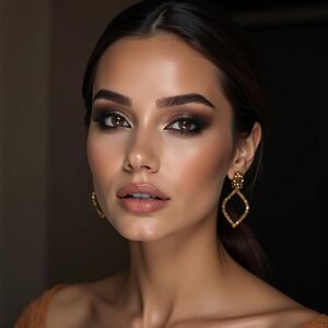 Smoky Eyes – Classic Commercial Makeup. Div1