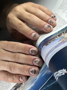 Creative Man Manicure InstaPoster. Div2 